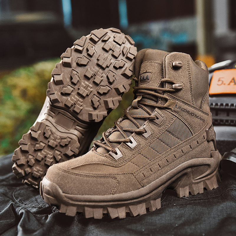 Bottes militaires imperméables pour le quotidien homme – Caromb