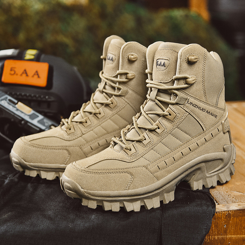 Bottes militaires imperméables pour le quotidien homme – Caromb