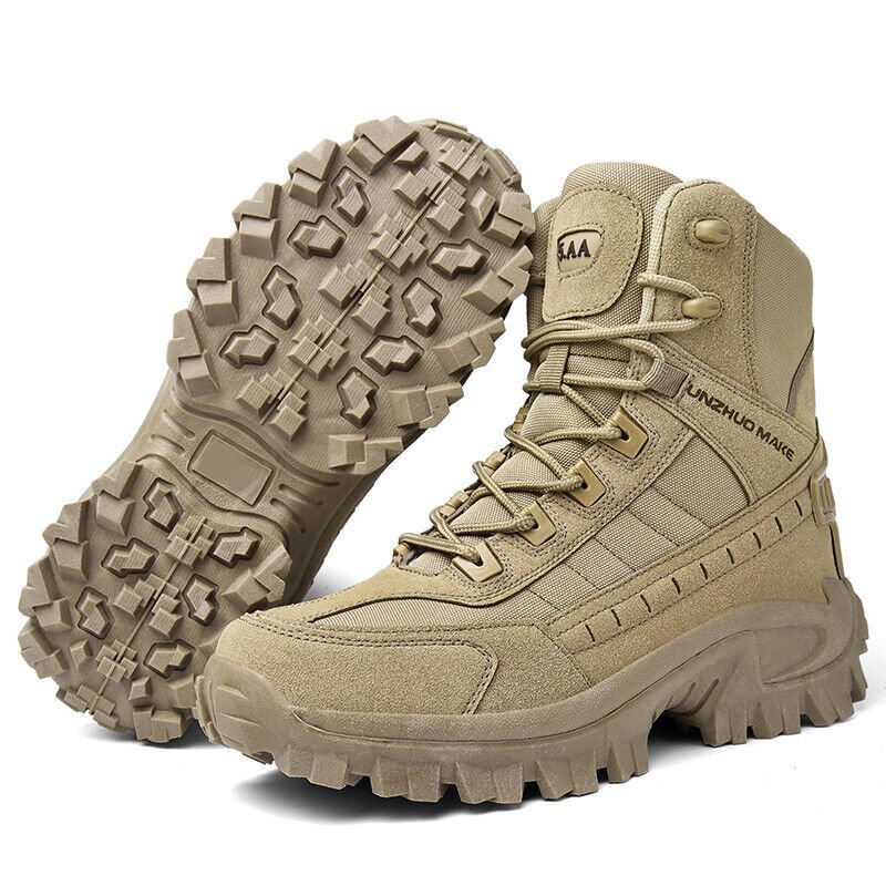 Bottes militaires imperméables pour le quotidien homme – Caromb