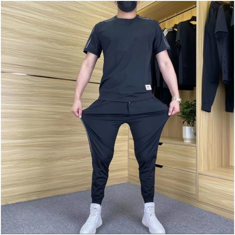 Ensemble haut et pantalon extensible