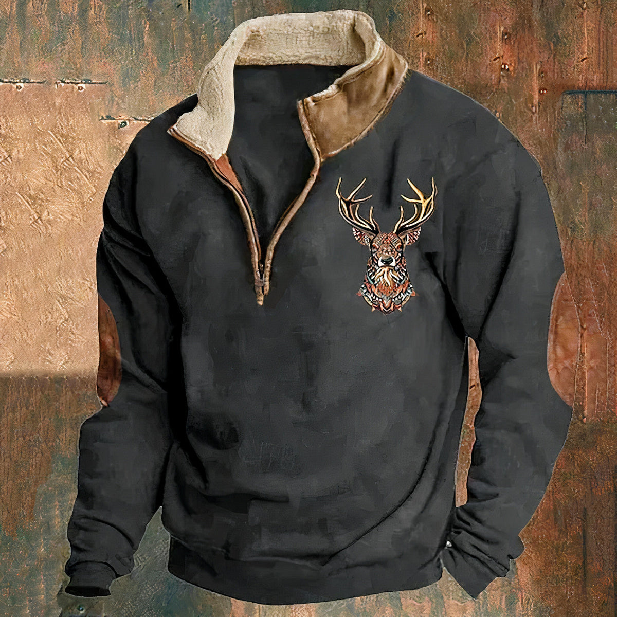 Pull en maille chaleur maîtrisée style extérieur homme – Orléans