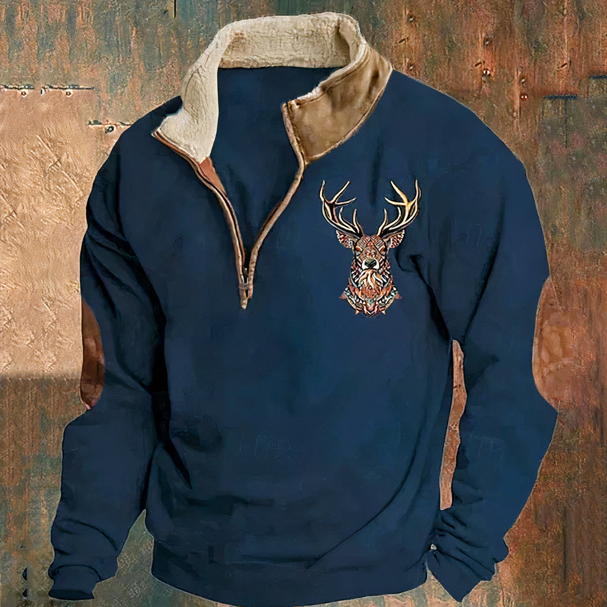 Pull en maille chaleur maîtrisée style extérieur homme – Orléans