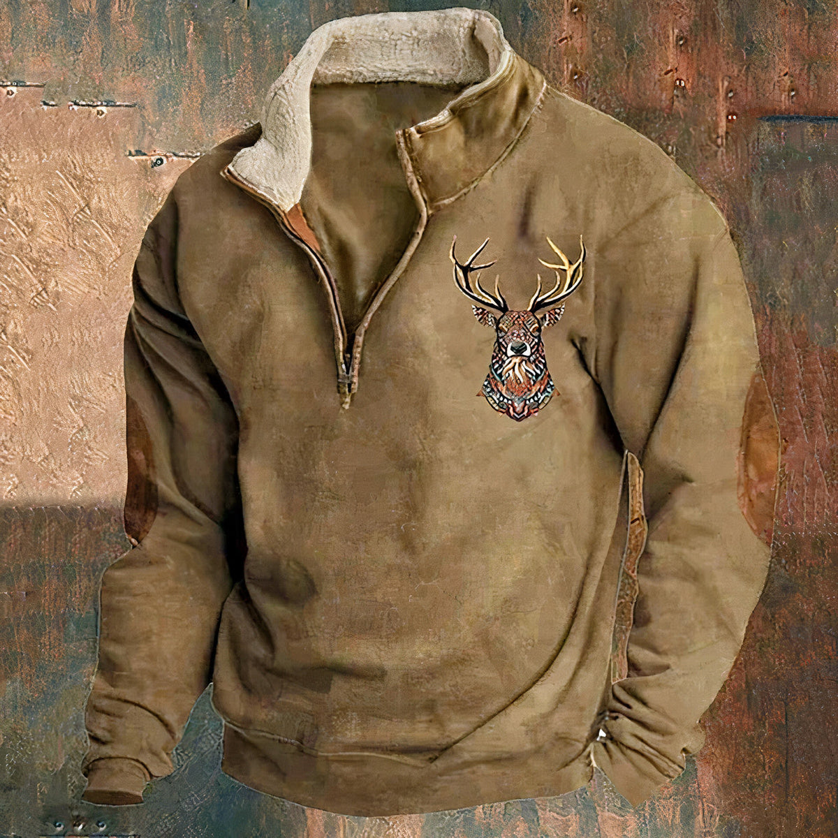 Pull en maille chaleur maîtrisée style extérieur homme – Orléans