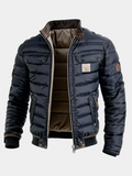 Veste matelassée zippée col montant poches poitrine homme – Puligny