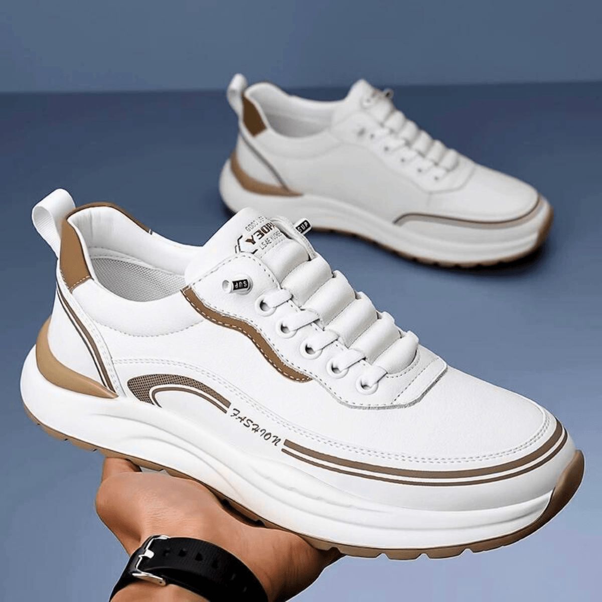 Chaussures urbaines à semelle épaisse