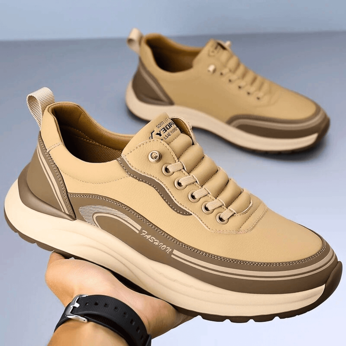 Chaussures urbaines à semelle épaisse