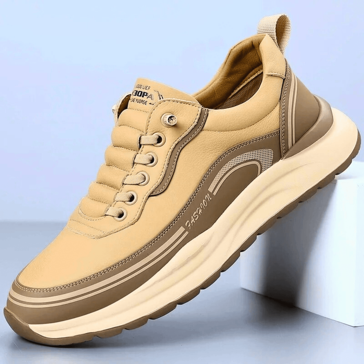 Chaussures urbaines à semelle épaisse