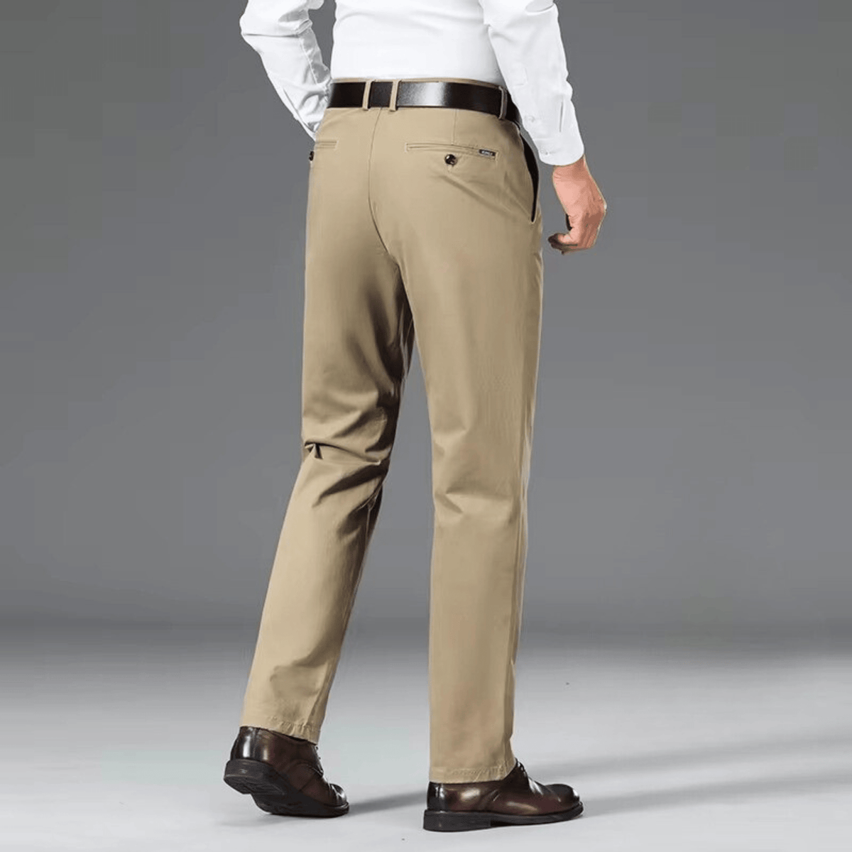 Pantalon droit doublé pour l'hiver