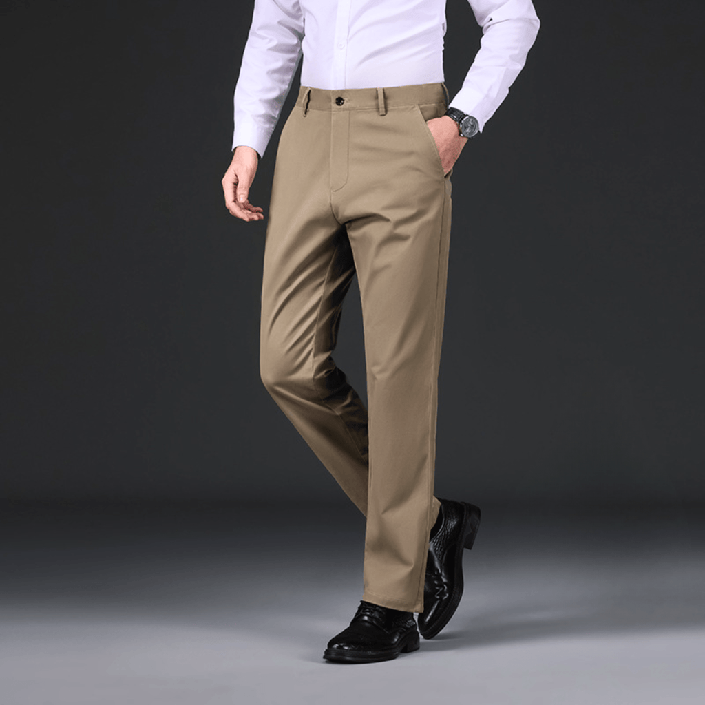 Pantalon droit doublé pour l'hiver