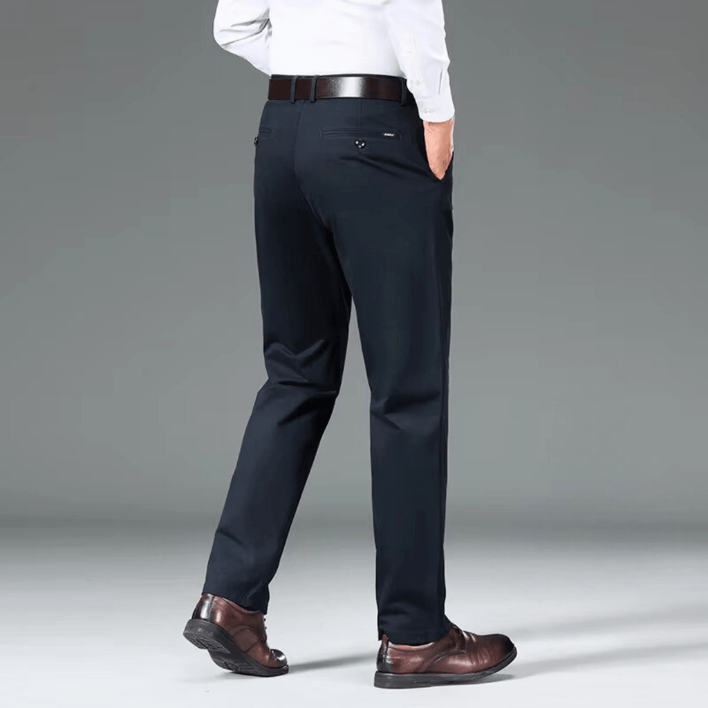 Pantalon droit doublé pour l'hiver
